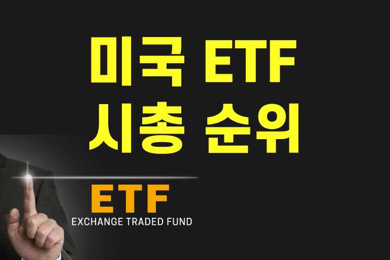 미국etf 시총 순위