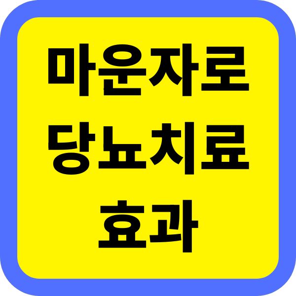 마운자로 당뇨 치료 효과